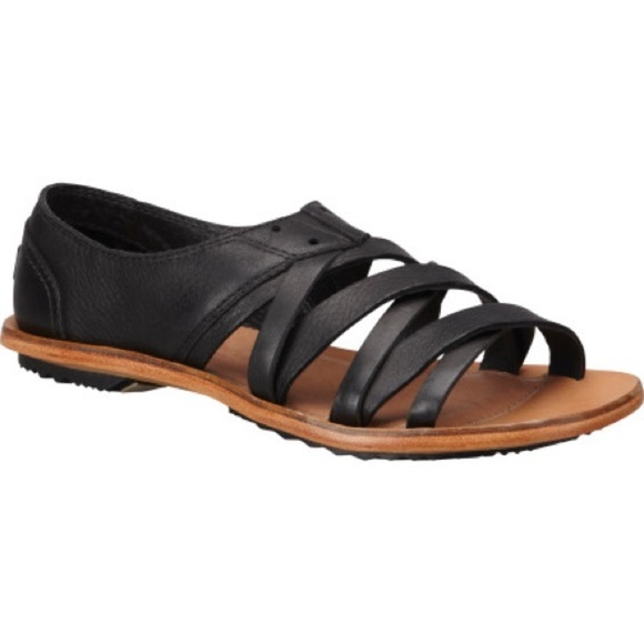Sorel Women’s Lake Shoe Sandal in Black - Picture 1 of 12
